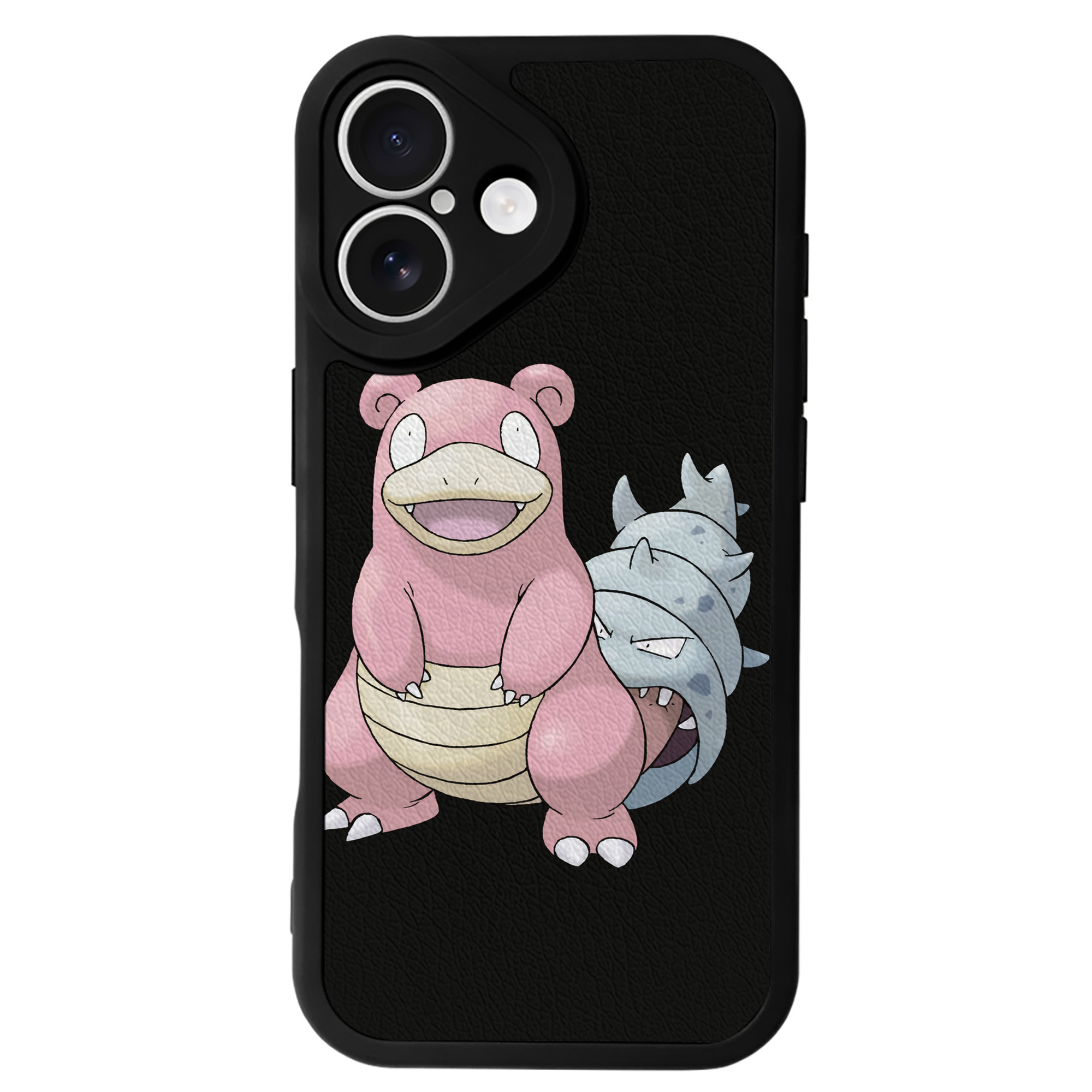 （画像用） ポケットモンスター Pokémon 【iPhone 16シリーズ対応】シリコンスマホケース（レザー調） 材質：シリコン